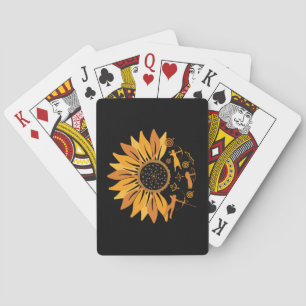Sunflower Archery Playing Cards