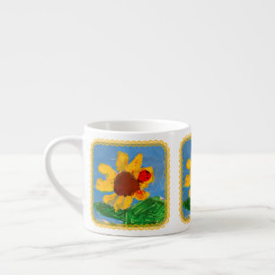 Sunflower "Art by Kids" Espresso Cup