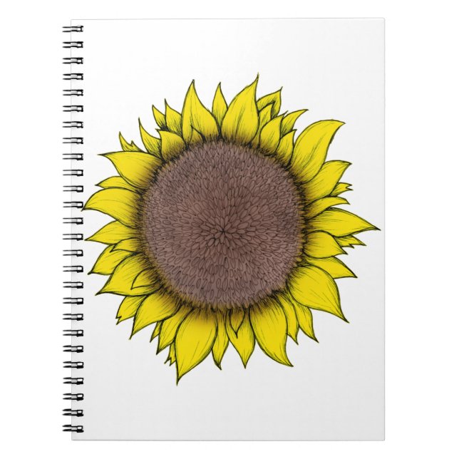 Sunflower Art Notebook (Front)