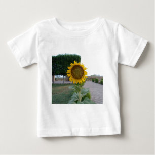 Sunflower Art Print Baby T-Shirt