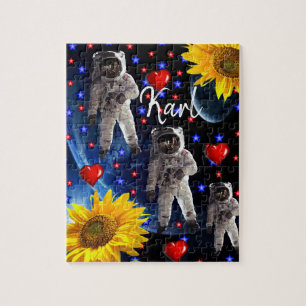 Sunflower Astronaut Puzzles
