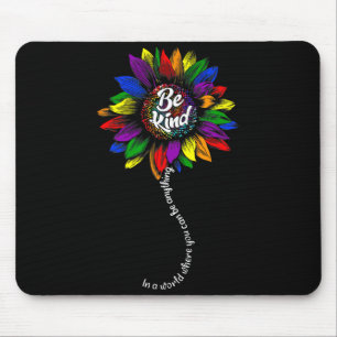 Sunflower autism awareness be kind puzzle mum mouse pad