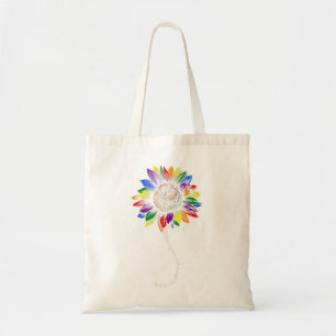 Sunflower Autism Awareness Be Kind Puzzle Mum Supp Tote Bag