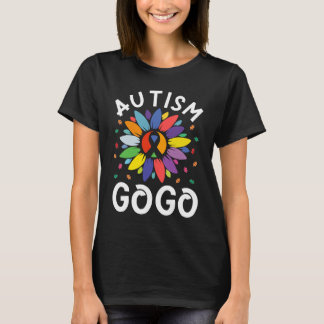 Sunflower Autism Awareness Day Matching Family Aut T-Shirt