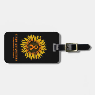Sunflower/Awareness...CRPS Luggage Tag