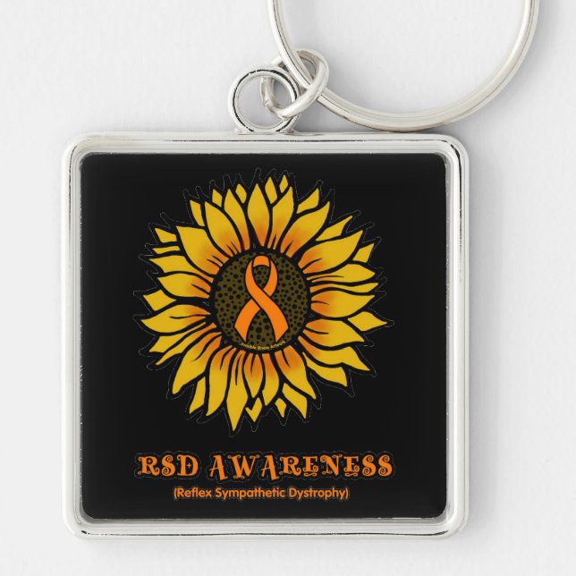 Sunflower/Awareness...RSD Key Ring (Front)