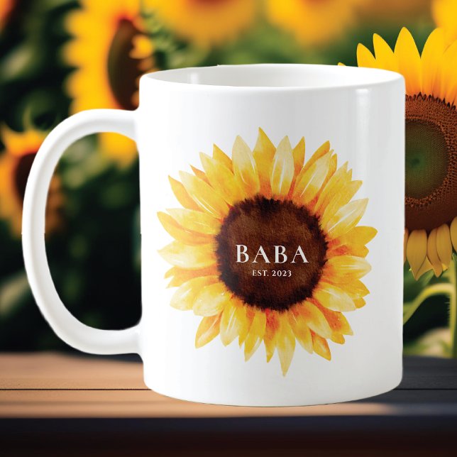Sunflower Baba Coffee Mug (Creator Uploaded)