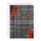 Sunflower & Barnwood Fall Wedding Invitation