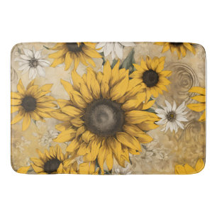 Sunflower Bath Mat