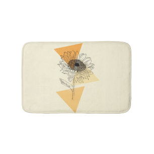 Sunflower Bath Mat