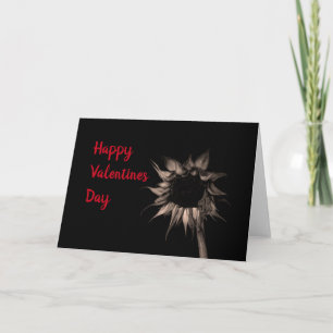 Sunflower Beautiful Unique Cool Valentines Day Holiday Card