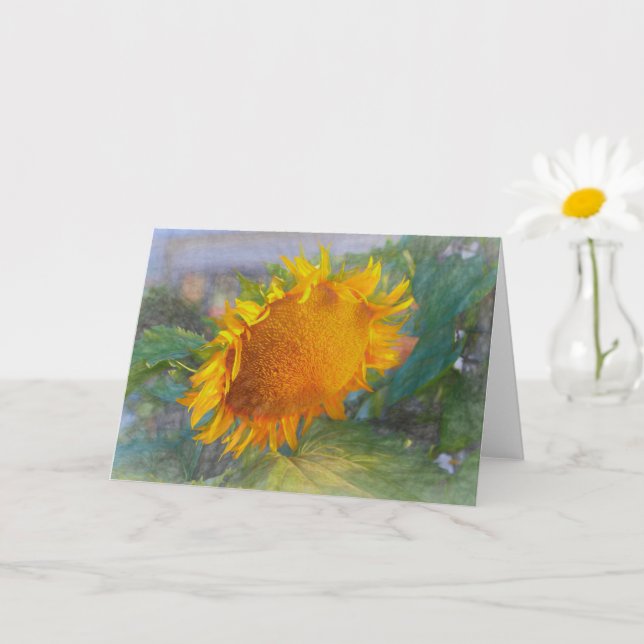Sunflower beauty card (Small Plant)