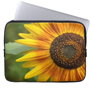 Sunflower beauty laptop sleeve