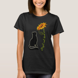 Sunflower Best Cat Dad Ever Cute Cat Father Day 9 T-Shirt