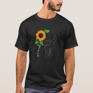 Sunflower Best Cat Mum Ever Feline Whisperer Cat O T-Shirt
