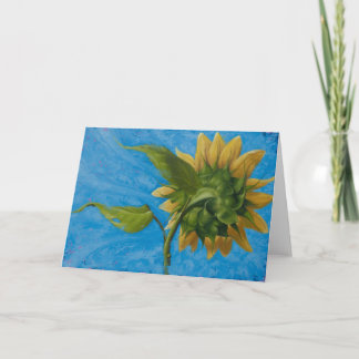 Sunflower Blank Greeting and Notecard