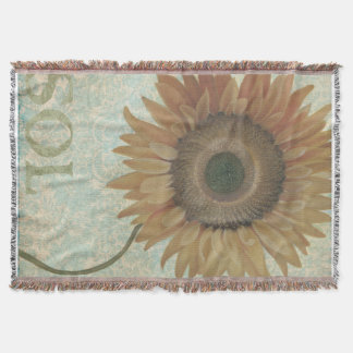 Sunflower Blanket/Throw Throw Blanket