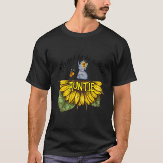 Sunflower Blessed To Be Called Auntie Funny Auntie T-Shirt