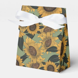 Sunflower Bloom Baby Shower Boxes
