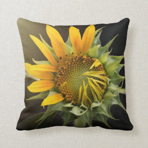 Sunflower Blossom Indoor/Outdoor Cushion