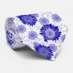 Sunflower Blue Tie