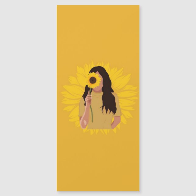 Sunflower Bookmark (Front)