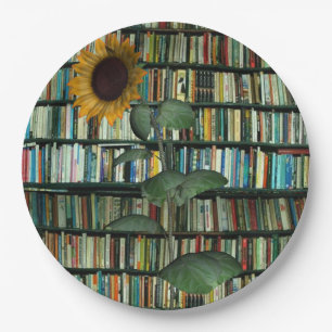Sunflower Books Paper Plates