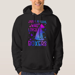 Sunflower Boxer Dog  Best Dog Mum Ever Mother's Da Hoodie