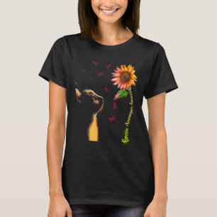 Sunflower Brain Aneurysm Awareness  T-Shirt