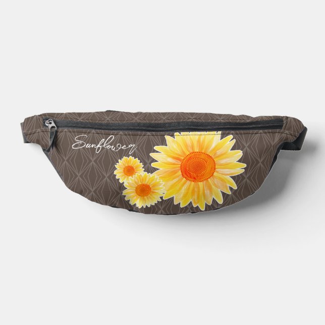 Sunflower Brown Bum Bags (Lay Down)