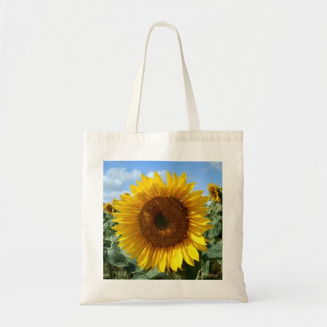 Sunflower Budget Tote Bag (Front)