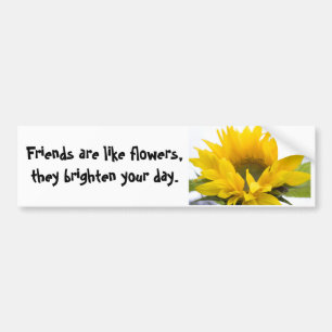 Sunflower ... bumper sticker