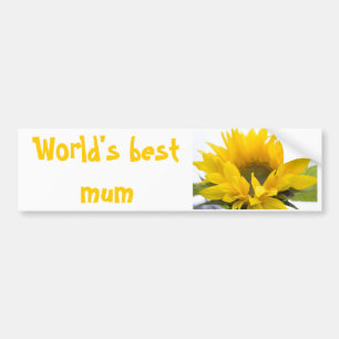 Sunflower ... bumper sticker