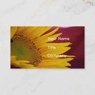 Sunflower Business Card