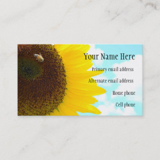 Sunflower Business Card (2)