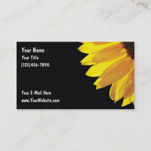 Sunflower Business Cards