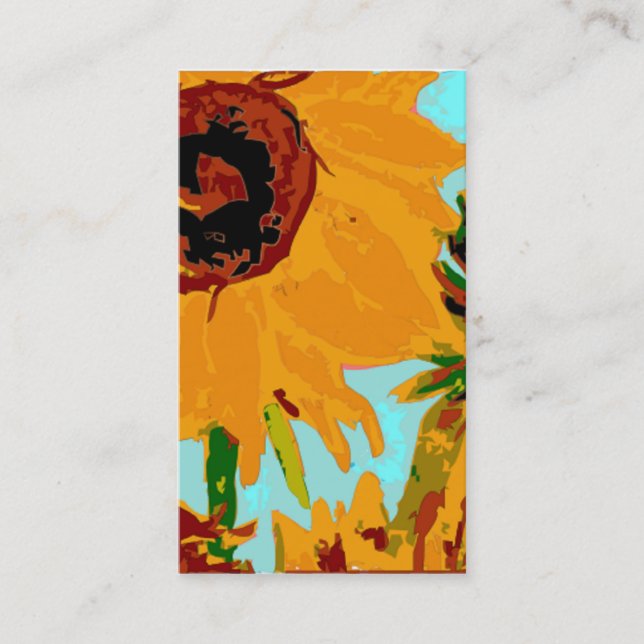 Sunflower Business/Profile Card (Front)