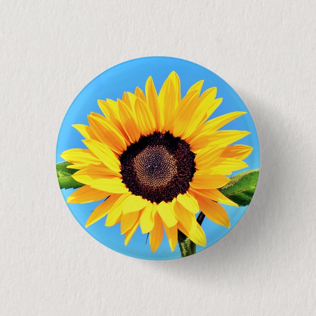 Sunflower Button (Front)