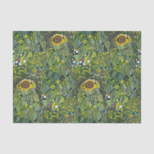 Sunflower by Gustav Klimt Tissue Paper