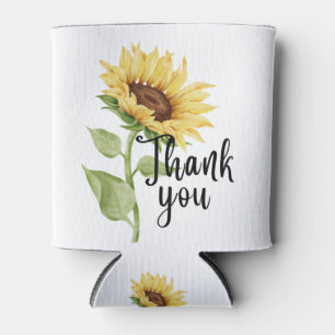 Sunflower Can Cooler