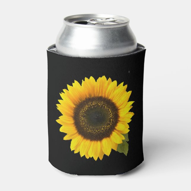 Sunflower Can Cooler (Can Front)