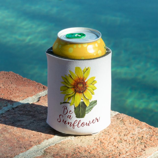 Sunflower Can Cooler (In Situ Pool)