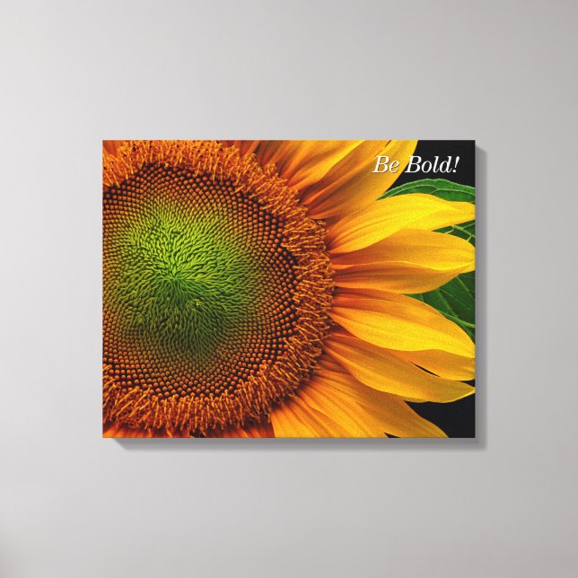 Sunflower Canvas Print (Front)