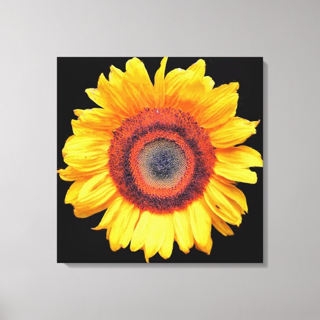 SUNFLOWER CANVAS PRINT (Front)