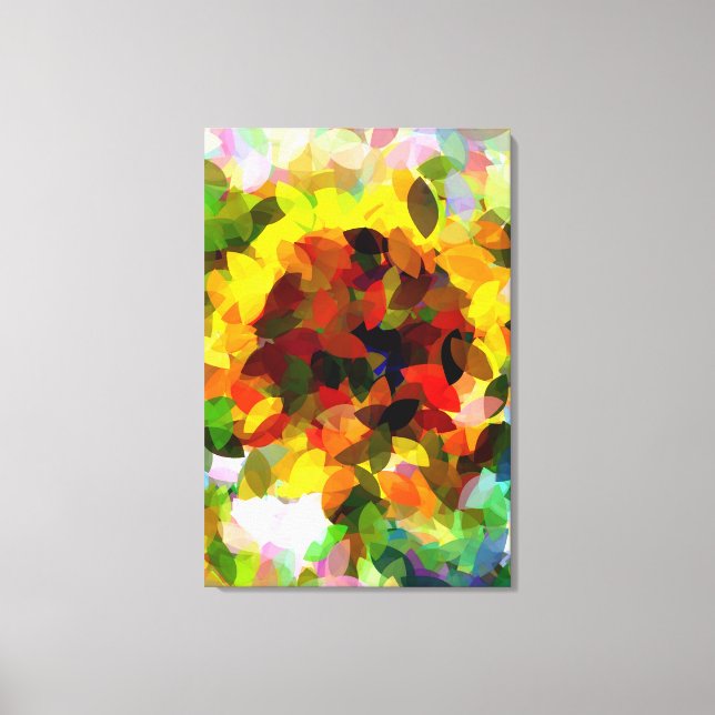 SUNFLOWER CANVAS PRINT (Front)
