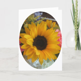 Sunflower Card
