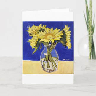 Sunflower Card