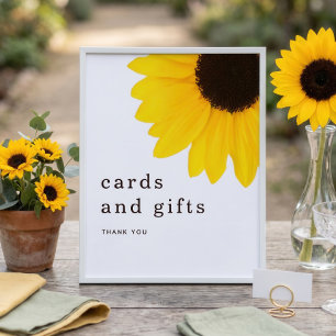 Sunflower Cards and Gifts Sign 18th Birthday Party