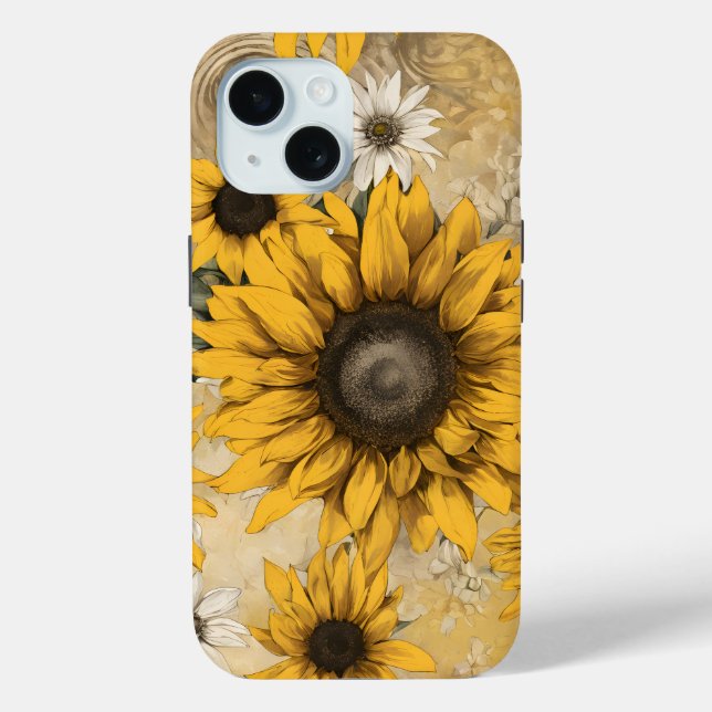 Sunflower Case-Mate iPhone Case (Back)
