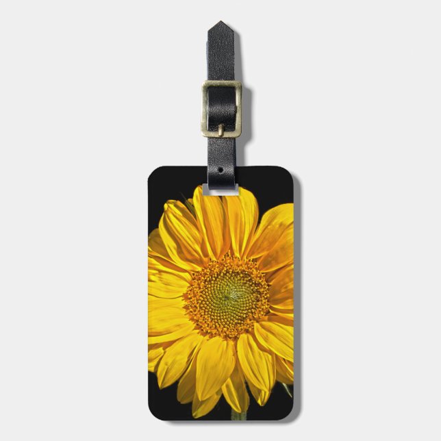 Sunflower cd ltcna luggage tag (Front Vertical)